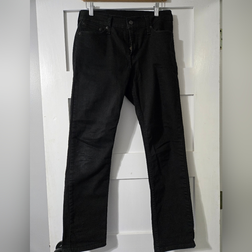 Levi's Men's Straight Jeans - Black